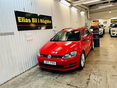 Volkswagen Golf Sportscombi 1.4 TGI CNG Style Euro 6,1 ägare,Svensksåld