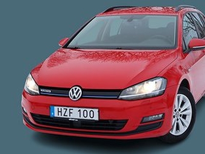 Volkswagen Golf VII 1,4 TGI 110hk BM CNG Dragpkt Sportscombi