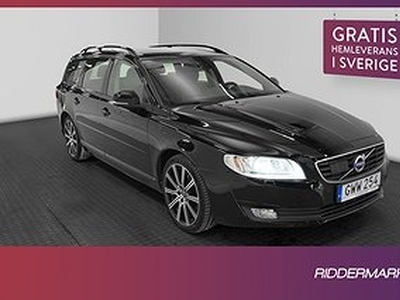 Volvo V70 D3 150hk Dynamic VOC Värm Skinn Navi Drag Välserv