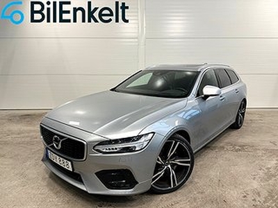 Volvo V90 D5 AWD R-Design B&W Panorama B-Kamera SE UTR 235hk 2018