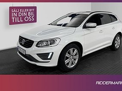 Volvo XC60 D4 AWD 190hk R-Design VOC Pano Värmare Navi Drag