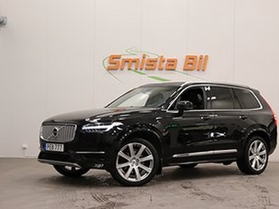 Volvo XC90 D5 AWD Inscription 7-sits LUFTFJ PANO DRAG B&W 360 HuD VoC 235hk