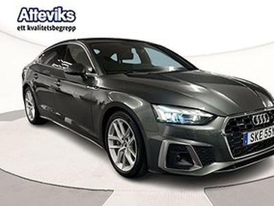 Audi A5 Quattro Sportback 45 TFSI S-line 265 hk - Drag/värmare