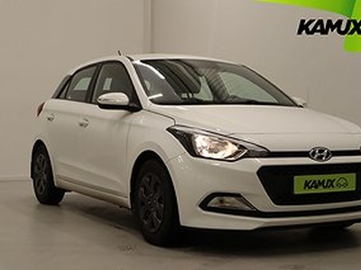 Hyundai i20 1.2 Eluppvärmdratt Ränta 6,99% 1Ägare 536kr/skatt