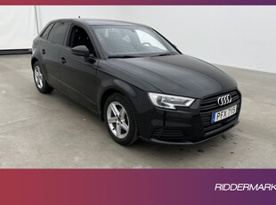 Audi A3 TFSI 116hk Proline Cockpit Navi Adap-Fart Sensorer