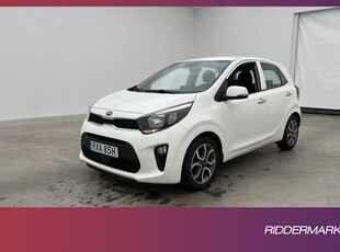 Kia Picanto 1.0 67hk Advance CarPlay Rattvärme Farthållare