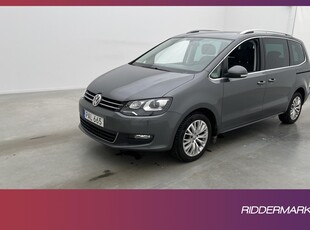 Volkswagen Sharan 7-Sit Pano Dynaudio P-Värm El-Dörrar Drag