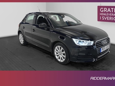 Audi A1 Sportback 1.0 TFSI 95hk Proline Värmare 0.42L/mil