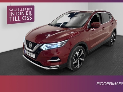 Nissan Qashqai DIG-T 158hk Tekna 360° Värmare Navi Skinn