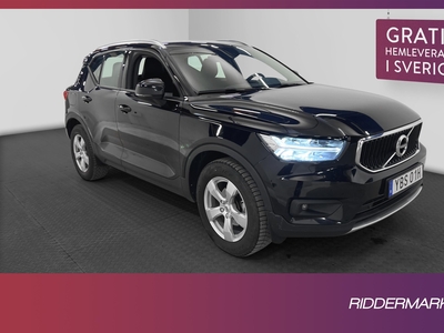 Volvo XC40 D3 150hk Momentum VOC Värmare Rattvärme Sensorer