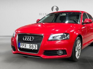 Audi A3SB 1.4 TFSI S-LINE 1ÄGARE 0.49L MIL 2010, Halvkombi