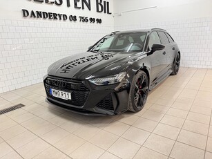 Audi A6 RS 6 Performance 630HK 600Mil 1-Ägare SeSpec Svensksåld