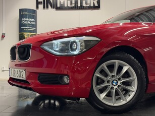 BMW 116 i 5-dörrar |Lågmil|Lågskatt|NyServ|Xenon|Keyless|PDC