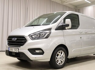 Ford CustomTransit 130K L2 Automat Drag Värmare LED Kamera 2019, Personbil