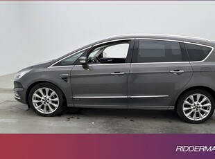 Ford S-Max2.0 TDCi AWD Vignale 7-sits Värm B-Kam GPS 2018, Kombi