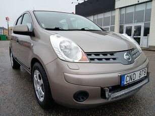 Nissan Note 1.6 Kamkedja/Besiktad/Servad/M-Värmare&kupeuttag