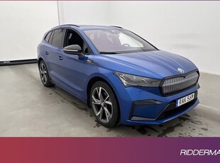 Skoda EnyaqiV 80 204 Sportline Crystalface Pano Drag Pvärm 2023, SUV