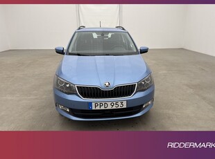 Skoda Fabia Kombi 95hk Style Sensorer CarPlay Farthållare