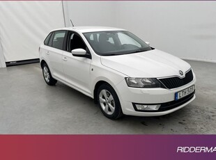 Skoda RapidSpaceback 1.6 TDI Plus M&K-Värmare Sensorer 2015, Kombi