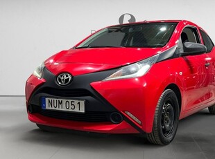 Toyota Aygo5D 1.0 VVT-i X ÅR 0.36L MIL 2015, Halvkombi