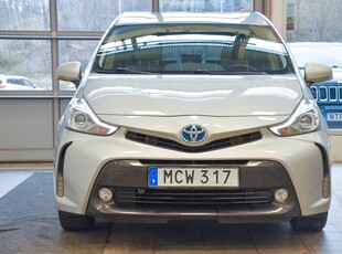 Toyota Prius+ Hybrid 7-Sits Skinn Värmare Kamera M&K HuD