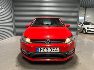 Volkswagen Polo 1.2 TSI 90hk BT 5-dörrar Euro 6