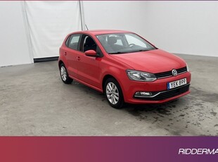 Volkswagen Polo1.2 TSI Bluetooth Två-Brukare 0,47L Mil 2016, Halvkombi