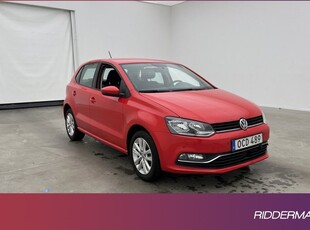 Volkswagen Polo1.2 TSI M&K-Värmare Bluetooth Sensorer 2016, Halvkombi