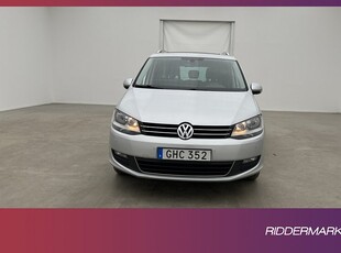 Volkswagen Sharan TDI 4M Premium 7-Sits D-Värm Pano Eldörrar