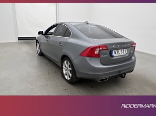 Volvo S60 D5 225hk Summum VOC Värm Navi Taklucka Skinn BLIS