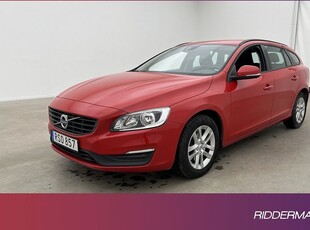 Volvo V60T3 Låga mil Kinetic P-sensorer Bluetooth 2017, Kombi