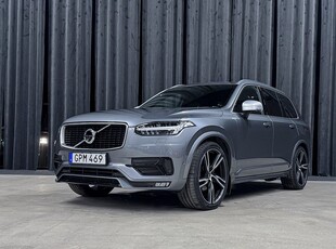 Volvo XC90 D5 AWD R-Design|7sits|Pano|Luft|HUD|360