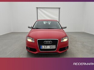 Audi A3 Sportback TDI 140hk S-Line Navi Sensorer Halvskinn