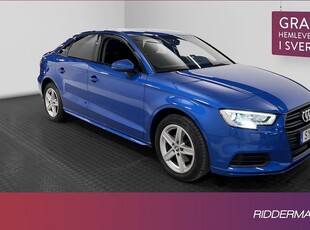 Audi A3Sedan 35 TFSI Proline Sensorer Svart-Optik 2019, Halvkombi