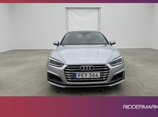 Audi A5 Sportback TDI Q 190hk S-Line Pano Cockpit Navi Drag