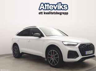 Audi Q5 Sportback TFSI e 367hk q S-Tr S line/Svart optik