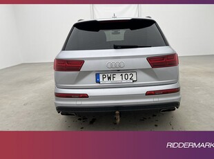 Audi Q7 50 TDI 286hk Quattro S-Line 7-Sits Cockpit BOSE 360º