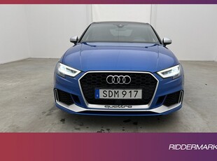 Audi RS3 Sedan Q 400hk RS-Avgas Pano B&O Cockpit RS-Design