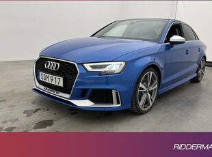 Audi RS3Sedan Q RS-Avgas Pano B&O Cockpit RS-Design 2018, Halvkombi