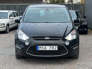 Ford S-Max 2.0 TDCi Nybes 7-Sits Skinn Drag Pano D-värme