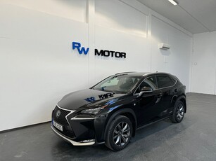 Lexus NX 300h AWD 2.5 F-Sport 197hk B-kam Drag Värm Navi HUD