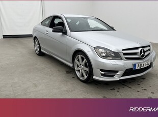 Mercedes C180Benz C 180 Coupé AMG Navi Sensorer Välservad 2013, Sportkupé