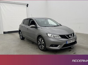 Nissan Pulsar1.2 DIG-T Tekna Värmare 360° Navi Drag 2015, Halvkombi