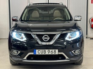 Nissan X-Trail 1.6 130HK 7-SITS TEKNA PANO 360° NAVI DÖDAVIN