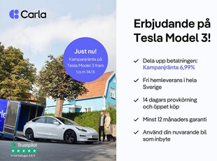 Tesla Model 3 Long Range AWD Refresh AP Pano Drag V-Hjul