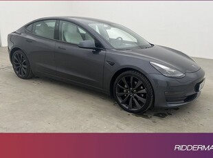 Tesla Model 3Long Range AWD Autopilot En-bruk Sv.Såld 2021, Halvkombi