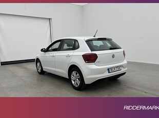 Volkswagen Polo 1.0 TSI 95hk B-Kamera P-Sensorer 0,47l/mil