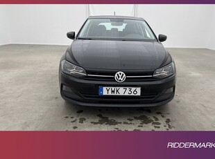 Volkswagen Polo 1.0 TSI 95hk Sensorer Välservad 0.61L/Mil