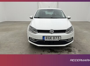 Volkswagen Polo 1.2 TSI 90hk Två Brukare Värmare BT Välserv