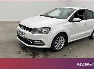 Volkswagen Polo1.2 TSI Två Brukare Värmare BT Välserv 2017, Halvkombi